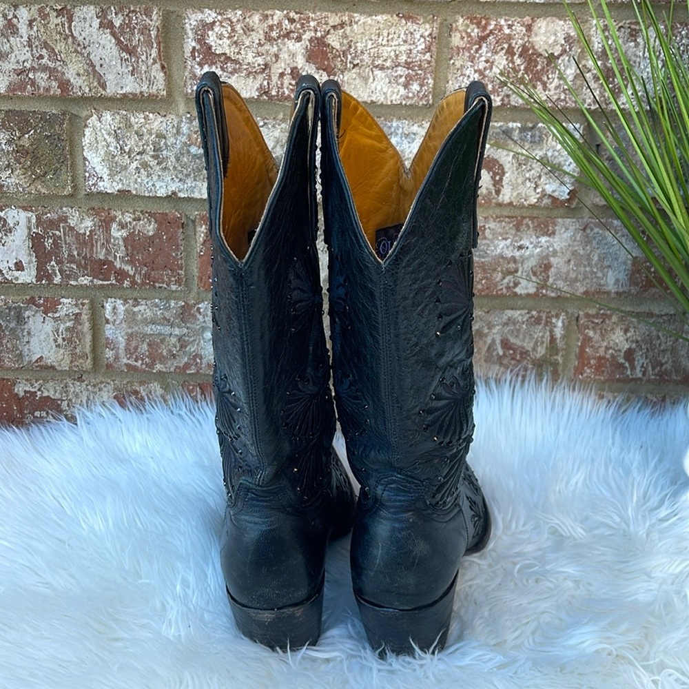 Old Gringo Black Heeled Boots - Picture 7 of 11